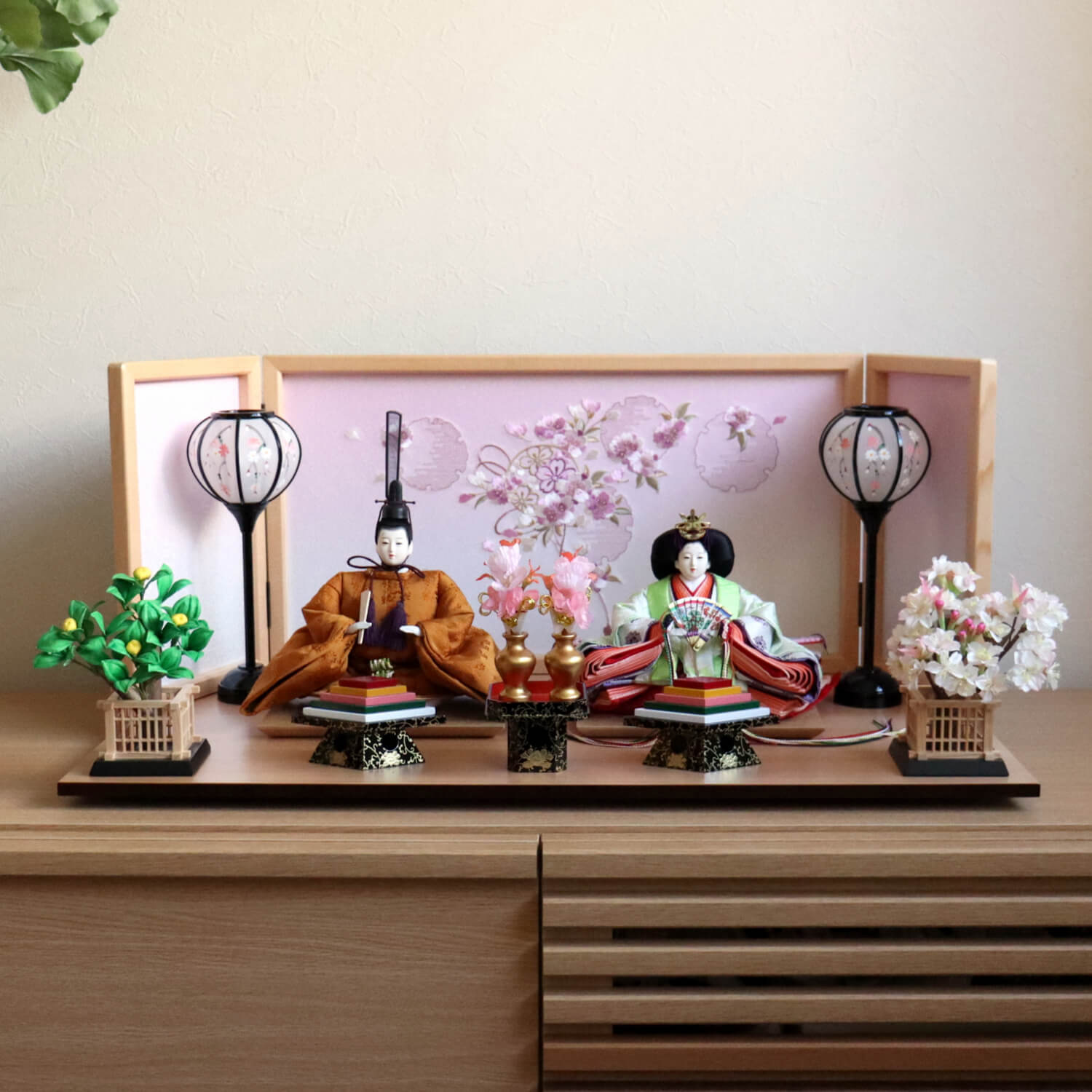 伝統工芸士・清水光雲作 25号 芥子 正絹西陣織黄櫨染 雅子皇后陛下御