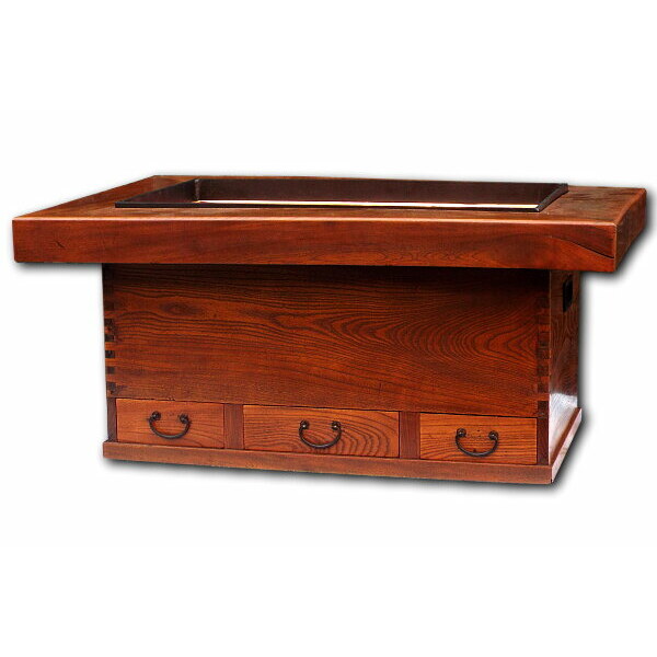 無垢材｜関西火鉢｜長火鉢｜五徳付