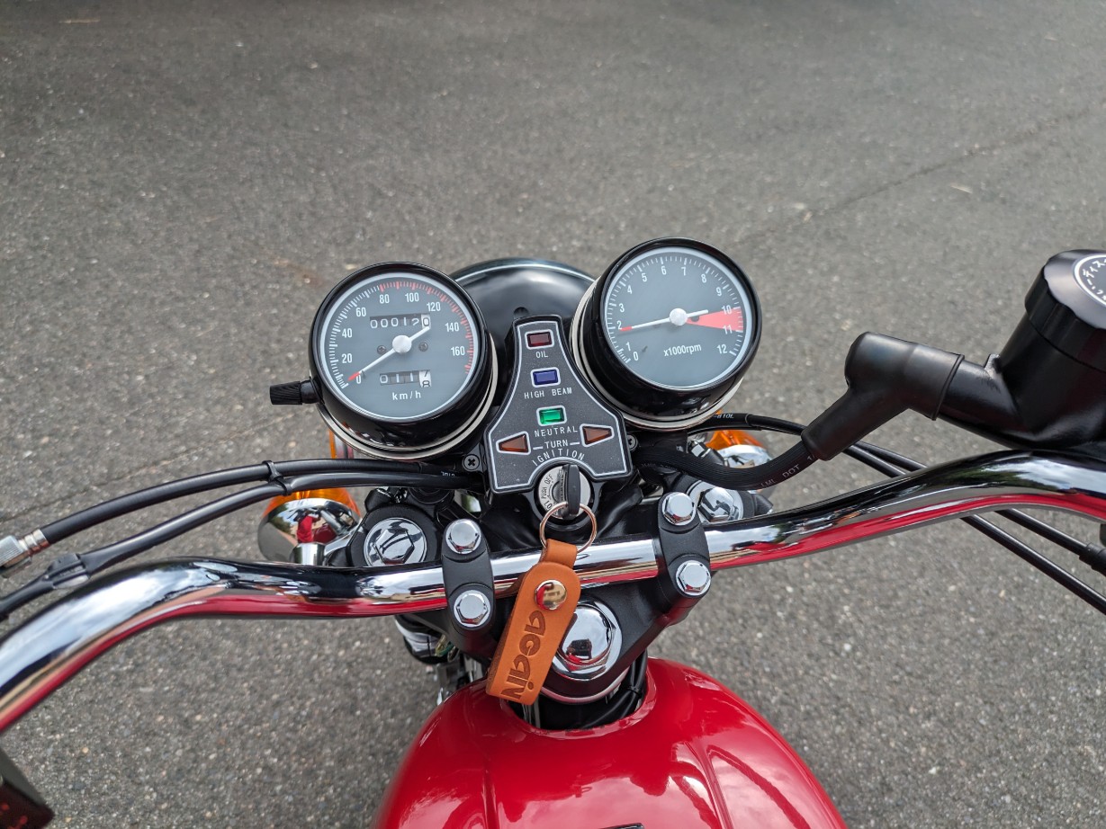 CB400FOUR 純正メーター 一式 CB400F スーパーホーク当時beet NC36