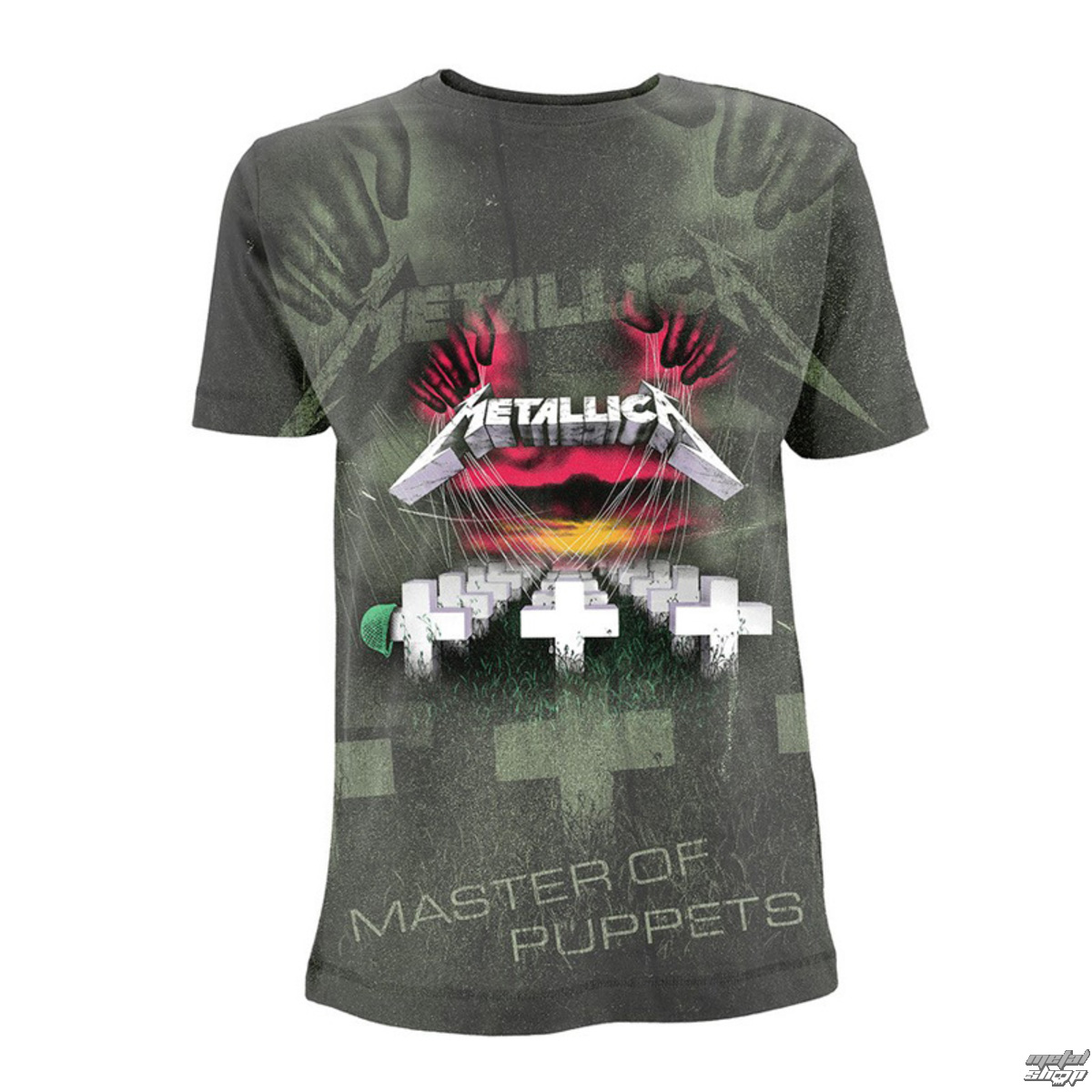 t-shirt metal men's Metallica - Master Of Puppets - NNM