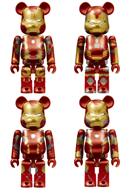 ベアブリック コレクション 新品 コンプリートセット アイアンマン 20