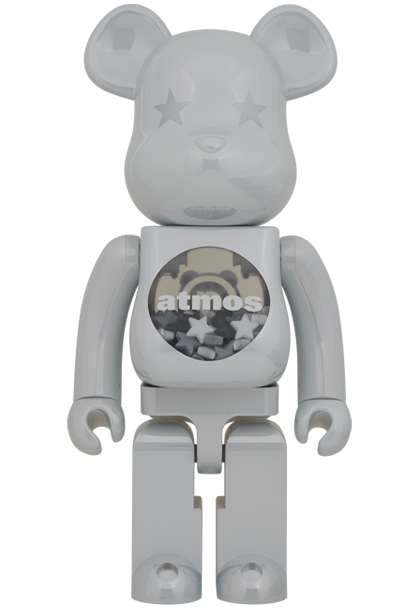 BE@RBRICK WHITE CHROME 1000％