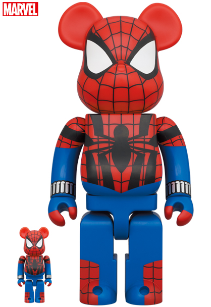 BE@RBRICK IRON SPIDER 400% 100% ベアブリック