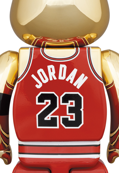 MEDICOM TOY - BE@RBRICK Michael Jordan 1985 ROOKIE JERSEY 100