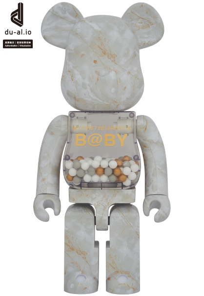 ベアブリック MY FIRST BE@RBRICK B@BY （colette ver.）1000% 千秋 chiaki