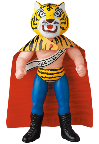 キン肉マン黄金のマスク ソフビ 体付き ヘルホークタイガーマスク