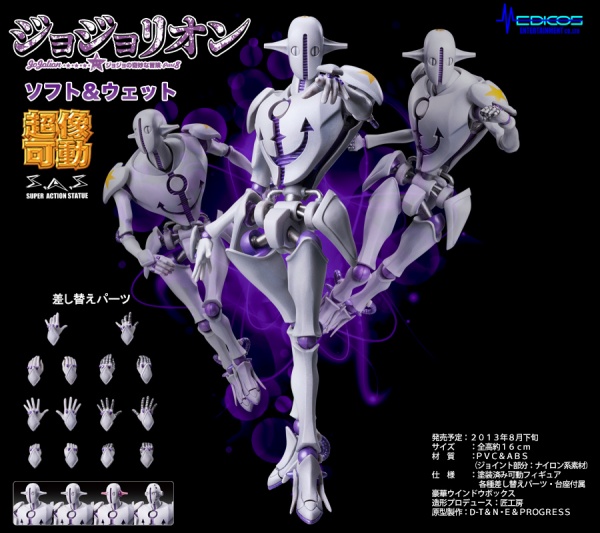 超像可動｜ジョジョの奇妙な冒険 第八部 ジョジョリオン -ソフト