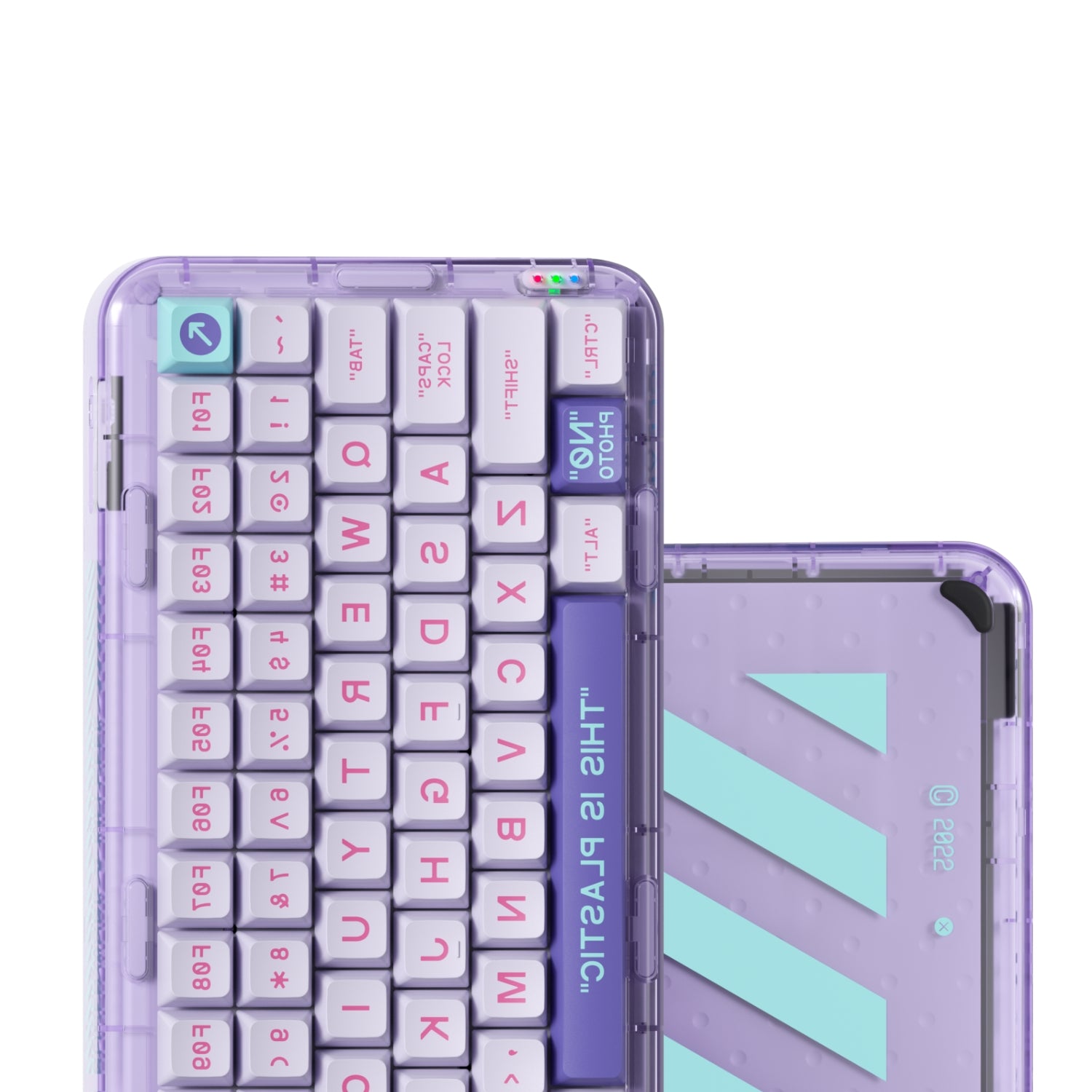 MelGeek Mojo84 Vaporwave Mechanical Keyboard – MelGeek