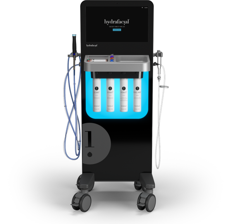 ハイドラフェイシャルマシン＆美容液3本セット ハイドラフェイシャル