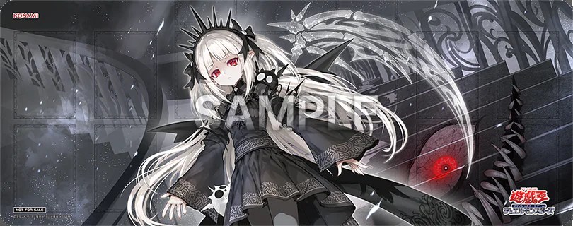 遊戯王 プレイマット 光なき影 ア＝バオ・ア・クゥー ハーフプレイ