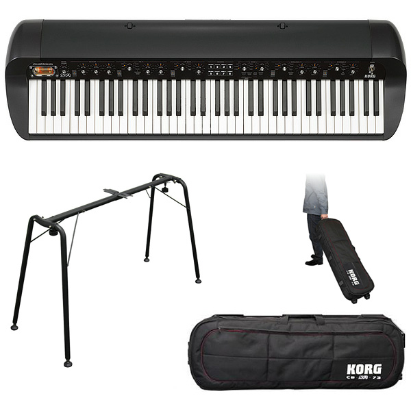 KORG SV-1 73鍵】純正スタンド・ケース付き（USB MIDI不具合) KORG SV-1 73