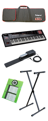 2種のペダルセット】Roland(ローランド) ／ FA-06 - 61鍵盤ワーク