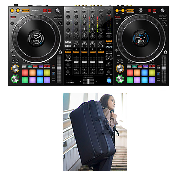 PioneerDDJ-1000SRT DJコントローラーバック デッキセーバー付