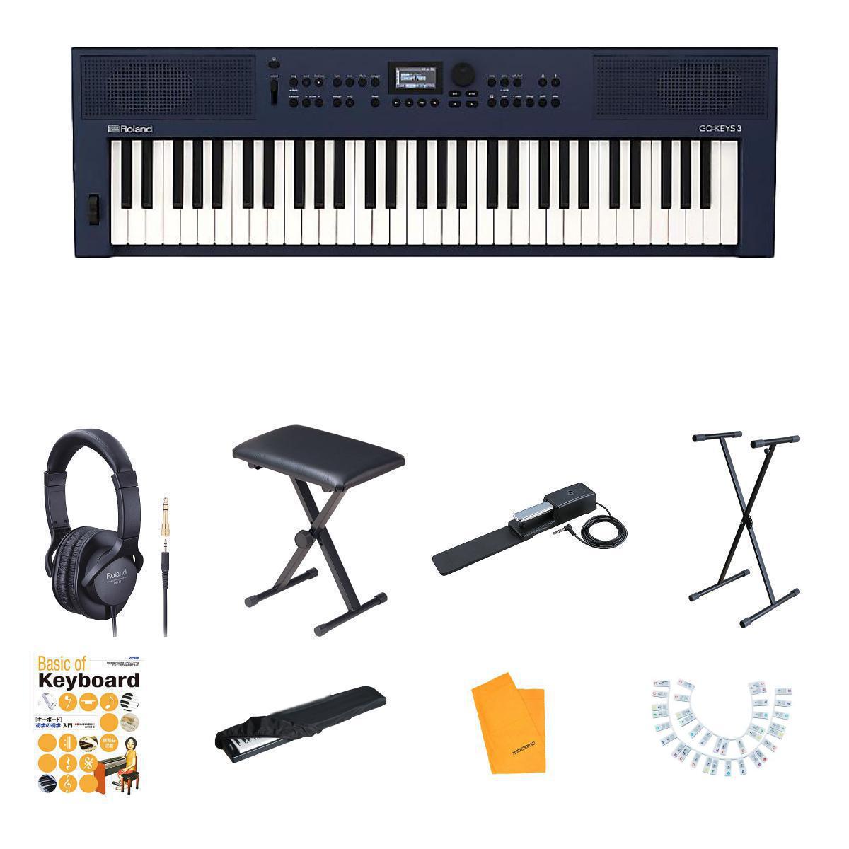 Roland / GO:KEYS 5＆GO:KEYS 3 神機能満載！！ポーダブルキーボド