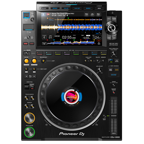 パイオニア CDJシリーズ プロフェッショナルCDプレーヤー ブラック CDJ