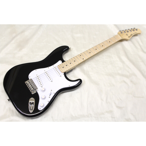 美品 Basshus バッカス BST-250R ストラトキャスター ブラック 美品