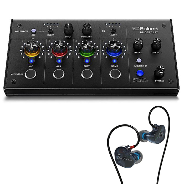 高性能イヤホン付きゲーミングセット】Roland(ローランド) ／ BRIDGE