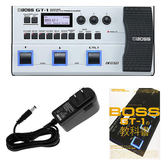 BOSS GT-1 純正アダプター・外箱・解説本付 BOSS マルチエフェクター