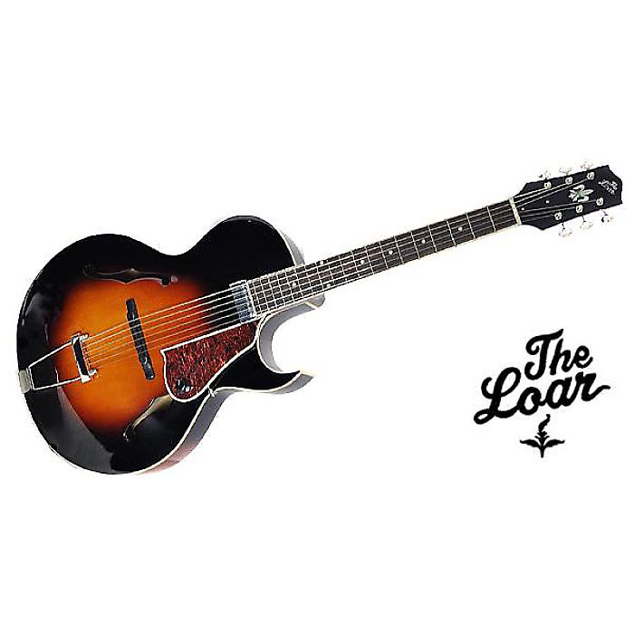 LOAR ( ロア ) ／ LH-350 Vintage Sunburst フルアコ の激安通販