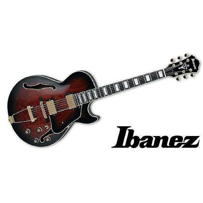 h*e様 Ibanez AG95QA-DBS/スモールボディフルアコ・ウッドブリ h*e様