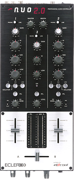 ECLER NUO 2.0 DJミキサー 動作品 ECLER NUO2.0 DJミキサー＜レビュー