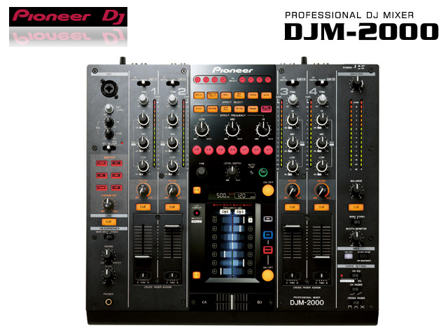 DJM2000 Pioneer ミキサー Pioneer DJM2000 4-Channel DJ Mixer | zZounds