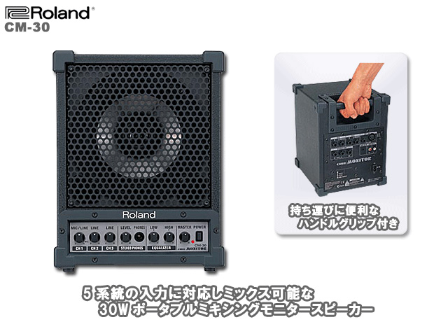818 ROLAND CUBE monitor CM-30 モニタースピーカー Roland ローランド
