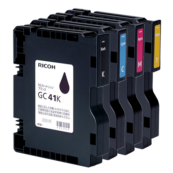 リコー 品 純正SGカートリッジ 4色セット GC41 RICHO(リコー)｜売買