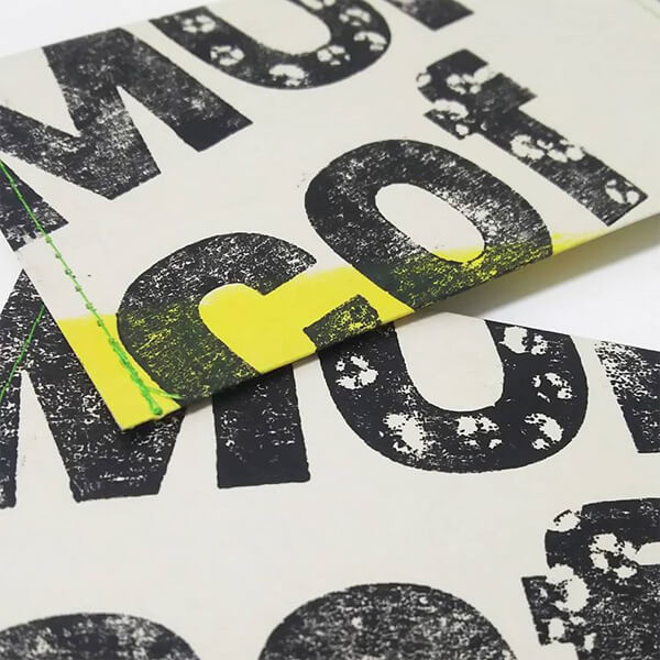 密買東京｜紙の活字で、活版印刷！？｜商品詳細（紙活字、Paper Parade