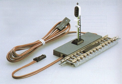 nゲージ 千マリ工房製光る3燈式ダミー信号機no.0008＆no0009セット