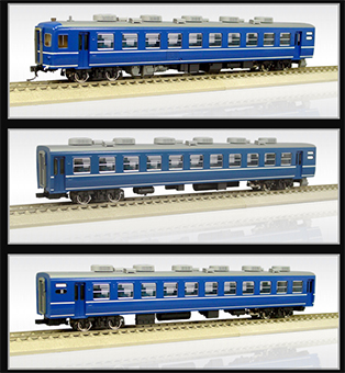 HOゲージ鉄道模型 2両セット 青 HO】 【真鍮製】 JR東日本「高崎車両