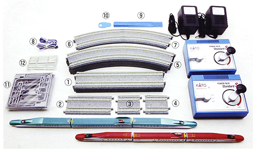 KATO E5系はやぶさ・E6系スーパーこまち Nゲージ複線スターターセット