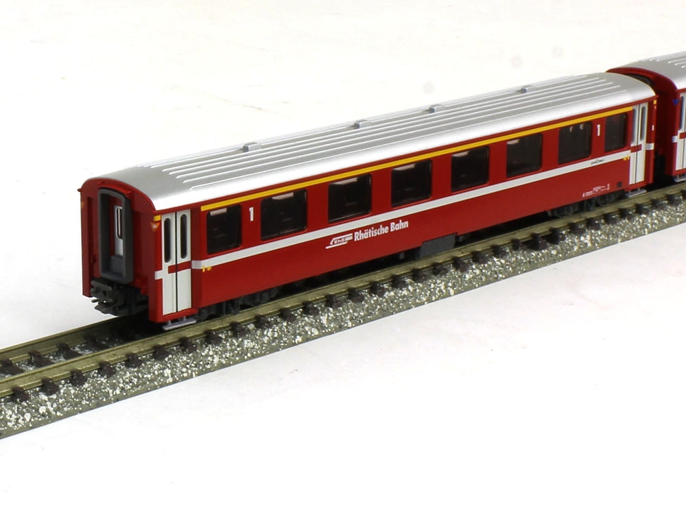 KATO 10-1413《レーティッシュ鉄道・赤い客車》基本セット KATO 10