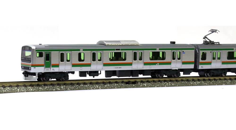 KATO E231系東海道線 10両セット 一部室内灯付済み KATO E231系東海道