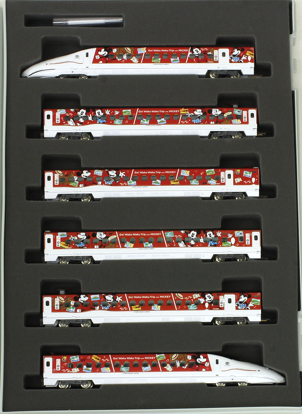 最終 TOMIX 97915 6両セット 九州新幹線800系 ミッキーデザイン