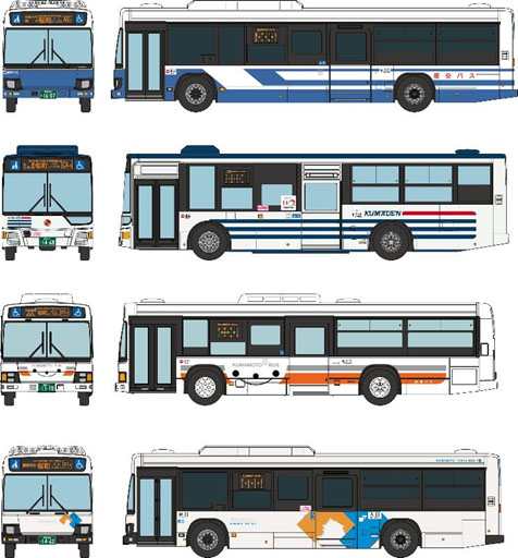 ザ バスコレクション 熊本桜町バスターミナルセットA | トミーテック