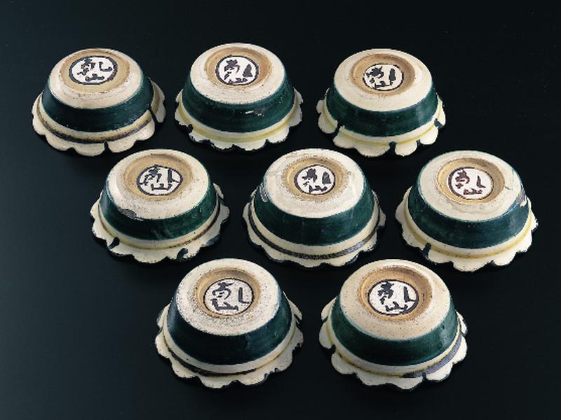 乾山色絵寿字輪花向付 - MIHO MUSEUM