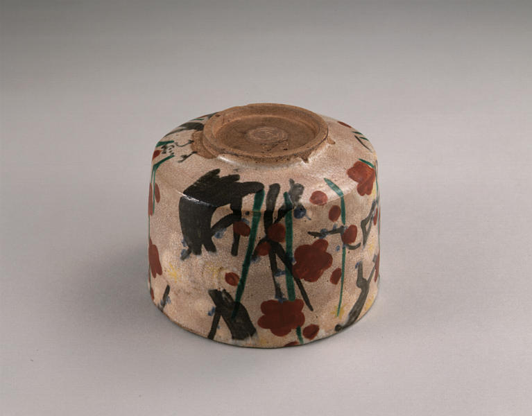 乾山色絵槍梅図茶碗 - MIHO MUSEUM