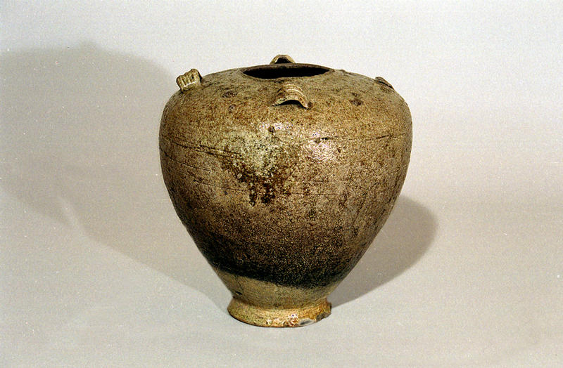 猿投灰釉四耳壺 - MIHO MUSEUM