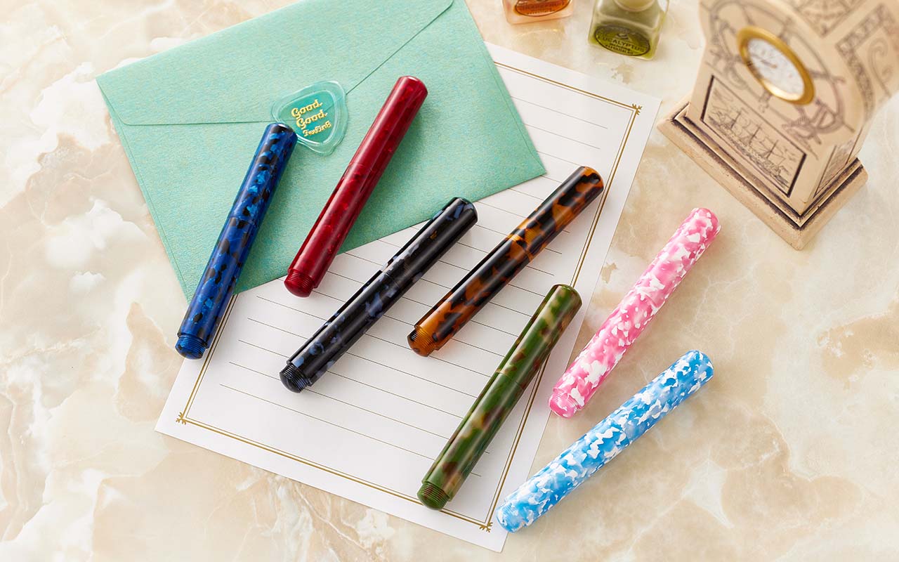 大西製作所 アセテート ショート万年筆/ペンクリップ無し