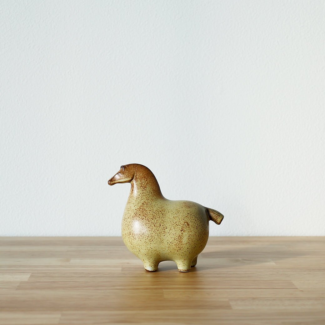 m-ob03 かしわ窯 Ornament A horse - miion｜北欧ナチュラルモダン家具