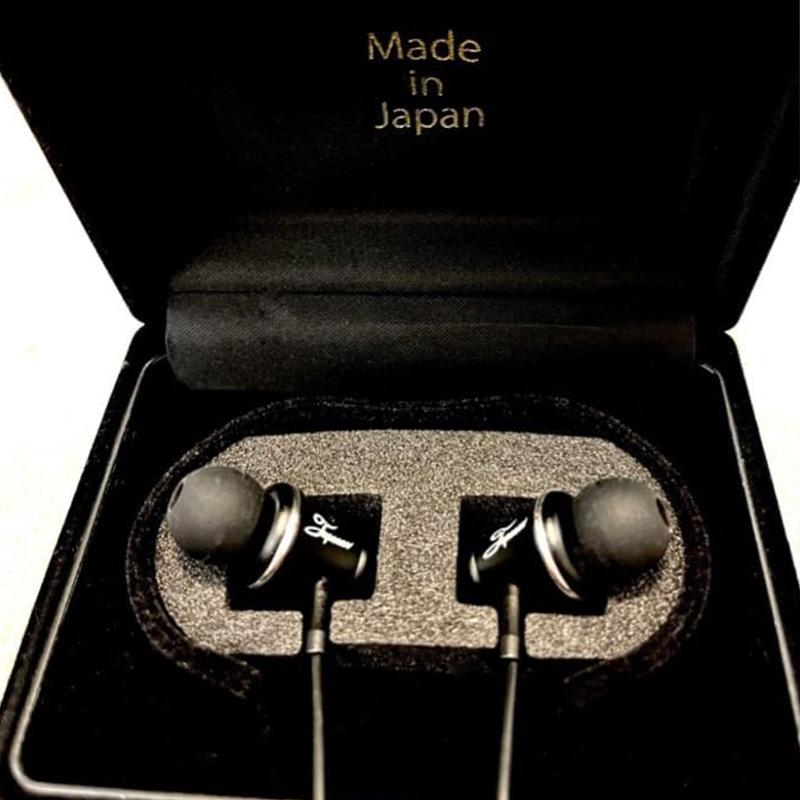 JAPAEAR 有線イヤホン スナイパー レトロな音質 重低音 made in japan