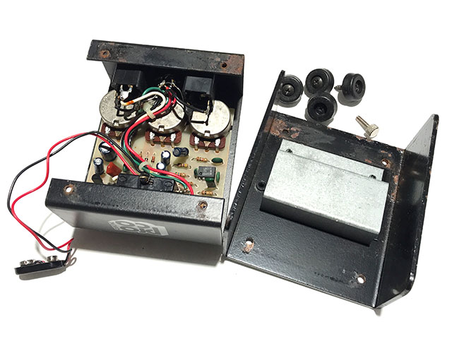 自作 RAT WhiteFace期 LM308N クローン エフェクター 自作 RAT