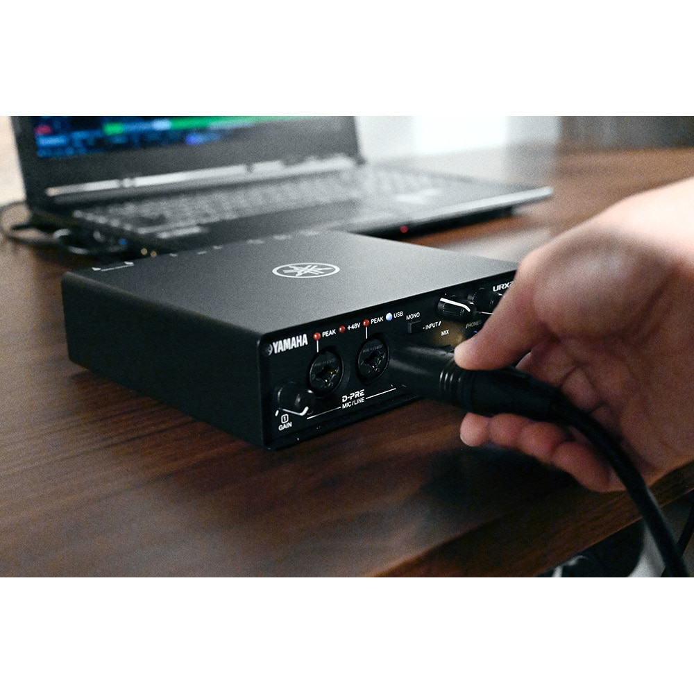 YAMAHA オーディオ MIDI インターフェイス URX22C / 2コンボ入力 USB-C