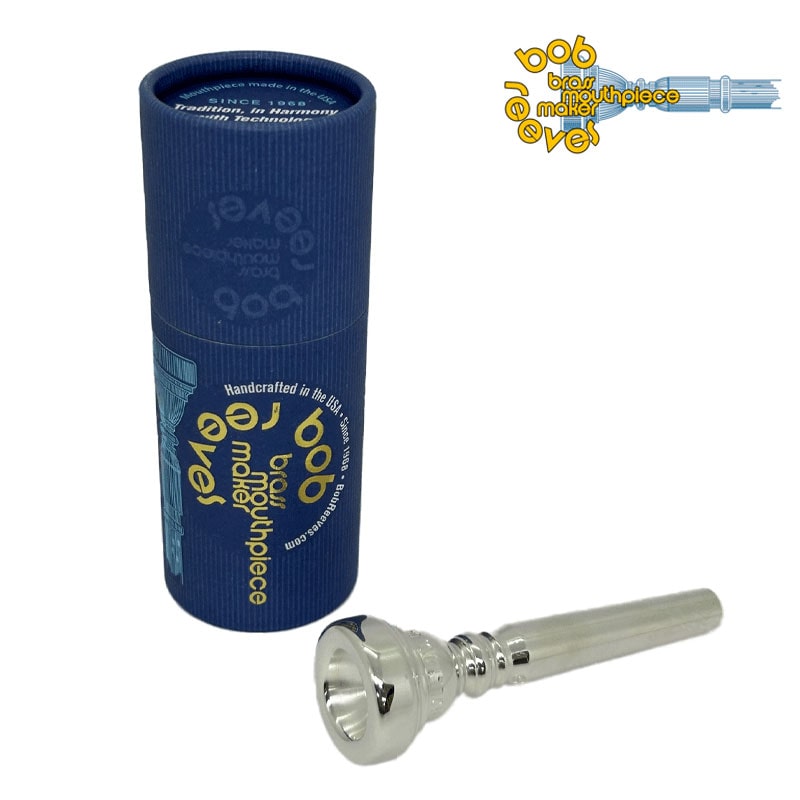 Bob Reeves Gemini 4.5G-5Gトロンボーンマウスピース ボブ・リーブス