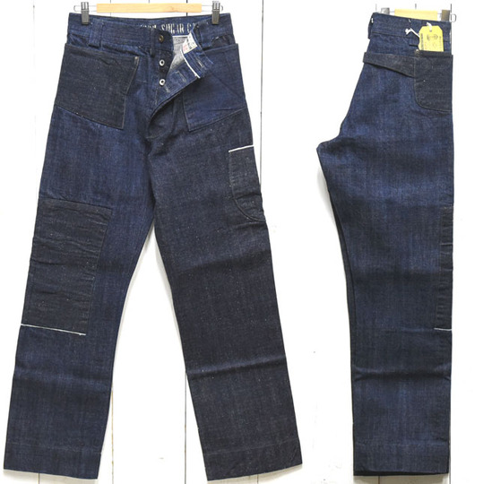 Mr.Freedom(ミスターフリーダム)OKINAWA×HAWAII DENIM「左綾琉球藍混