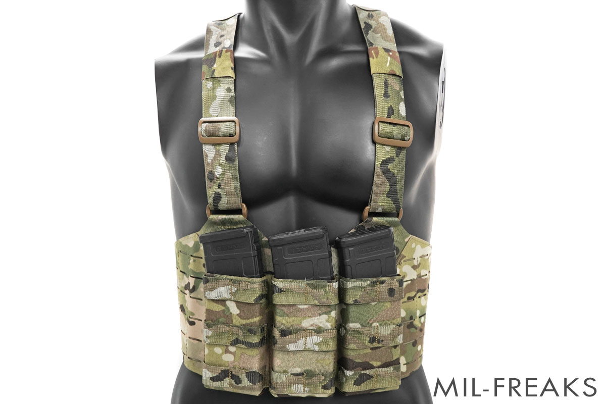 esstac Chicom 556 M4 トリプル チェストリグ マルチカム