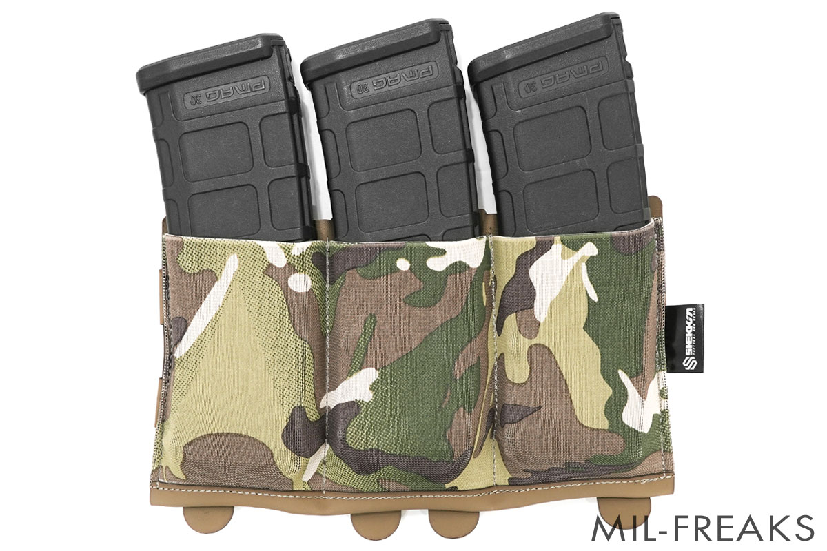 SHEKKIN GEARS Blue Force Gearタイプ Ten Speed M4 トリプル マガジン