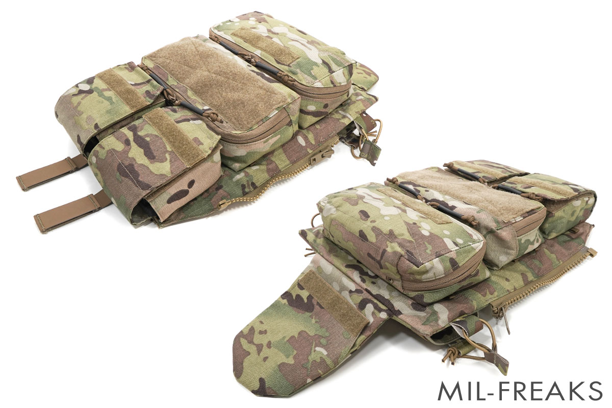 SHEKKIN GEARS Crye Precisionタイプ Pouch ZIP-ON パネル 2.0