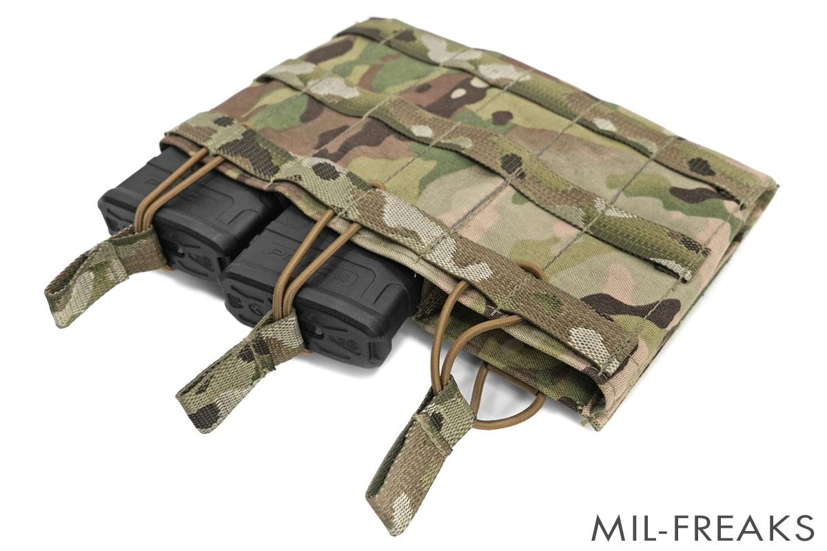 実物 ATS トリプル M4 マガジンポーチ マルチカム 米軍放出品 ATS